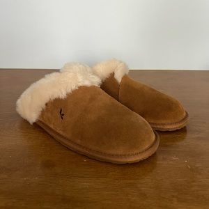 Ugg Koolaburra Milo Slides Chestnut Size 11 NEVER WORN